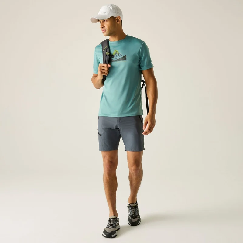 Regatta Men's Fingal Graphic T-Shirt - Arctic Green