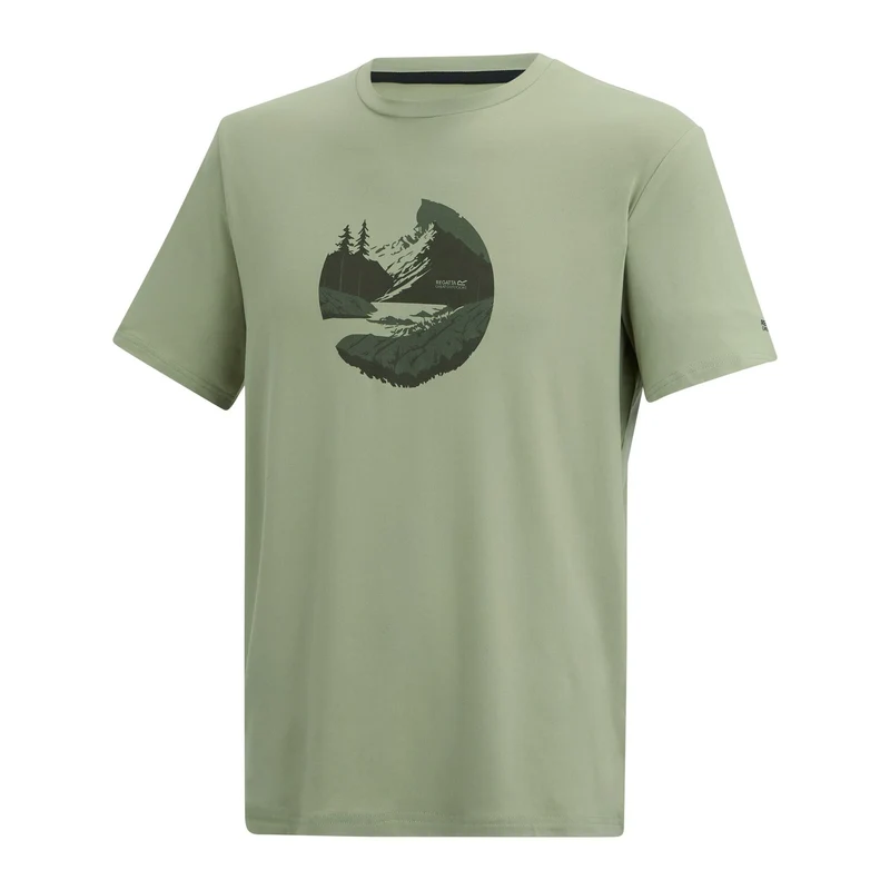 Regatta Men’s Fingal Stretch T-Shirt - Sage Green