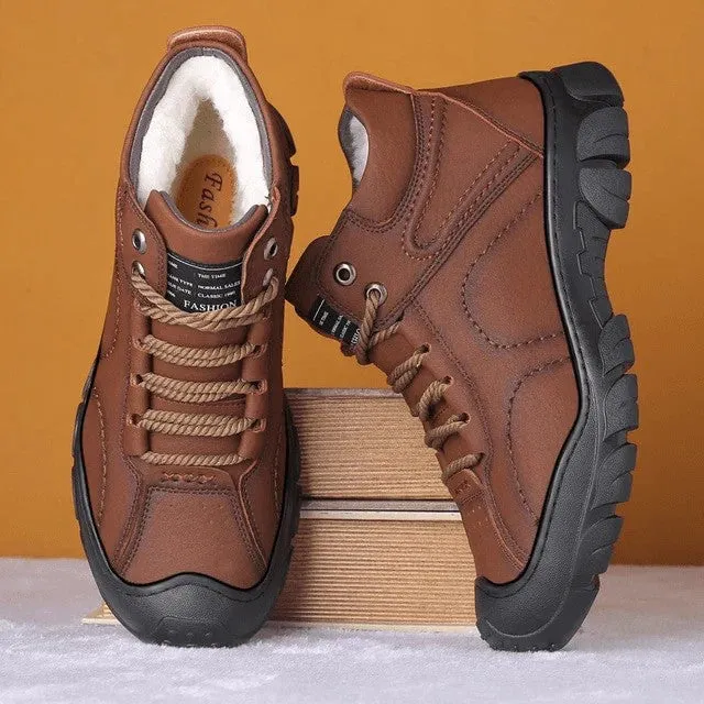 Robuste Unisex Winterschuhe: Warmer Halt & Rutschschutz für kalte Tage