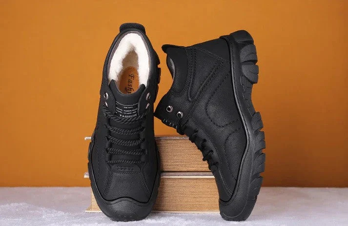 Robuste Unisex Winterschuhe: Warmer Halt & Rutschschutz für kalte Tage