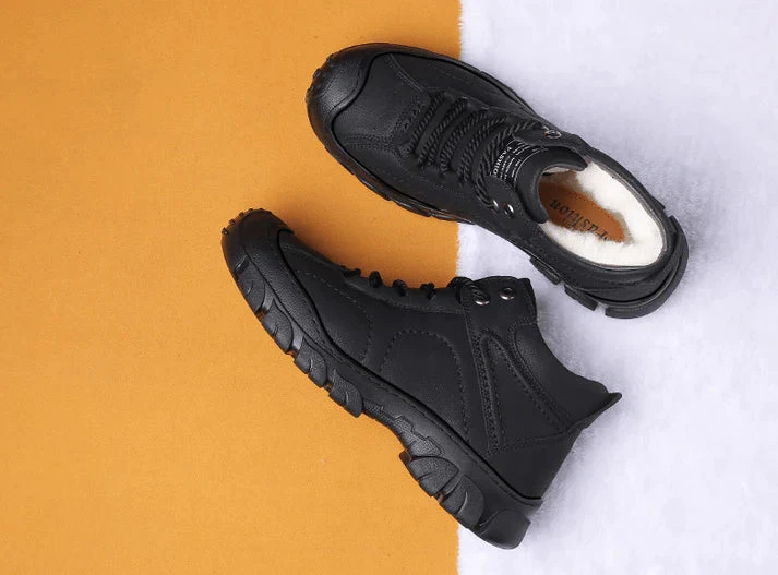 Robuste Unisex Winterschuhe: Warmer Halt & Rutschschutz für kalte Tage