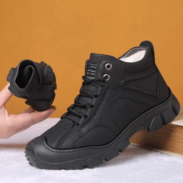 Robuste Unisex Winterschuhe: Warmer Halt & Rutschschutz für kalte Tage
