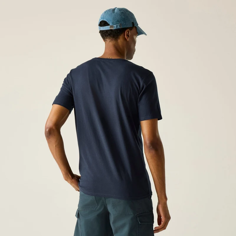 Regatta Mens Cline IX T-Shirt - Navy Compass