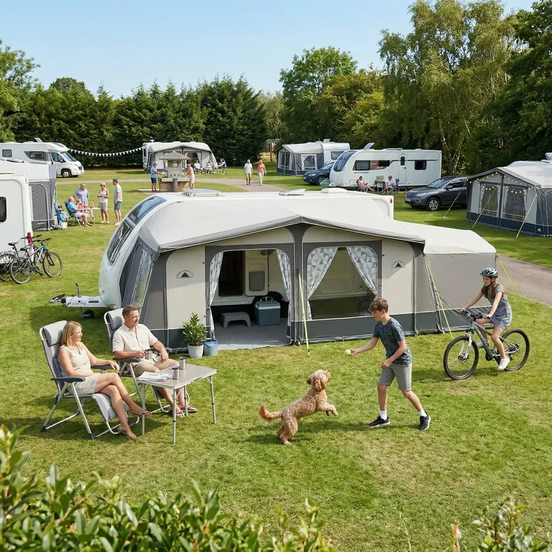 Sunncamp Casa full Touring Caravan Awning