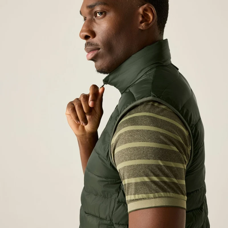 Regatta Hillpack II Men’s Lightweight Padded Gilet - Dark Khaki