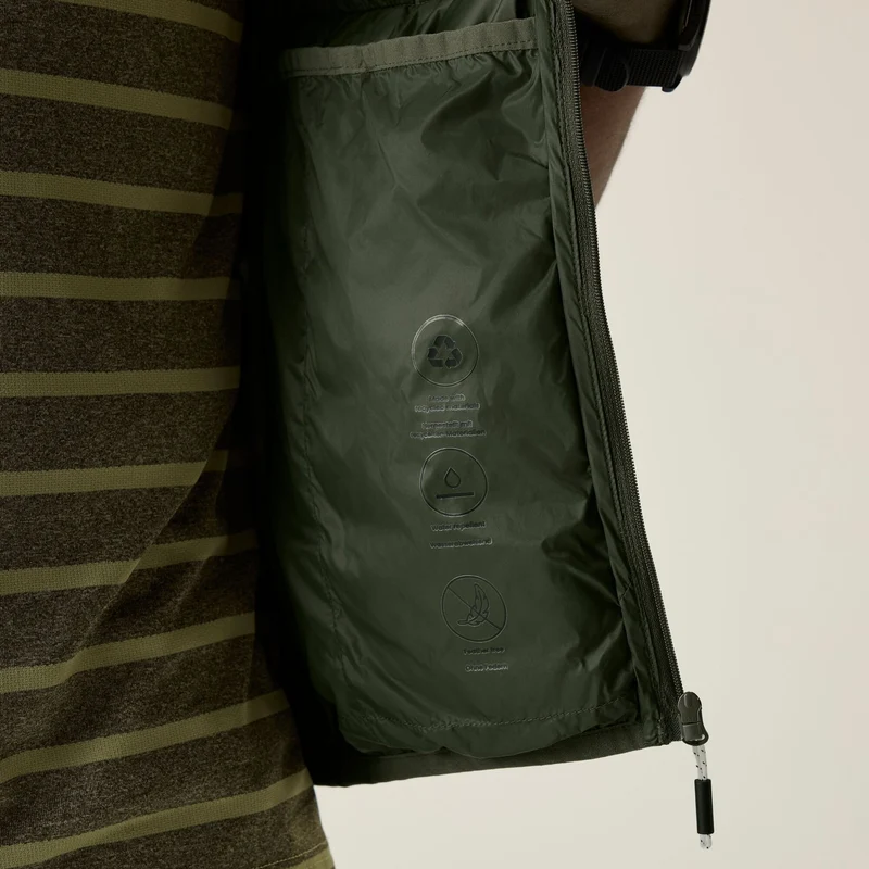 Regatta Hillpack II Men’s Lightweight Padded Gilet - Dark Khaki