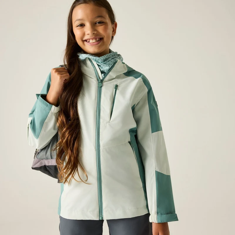 Regatta Junior Calderdale III Jacket - Ivy Moss Ocean