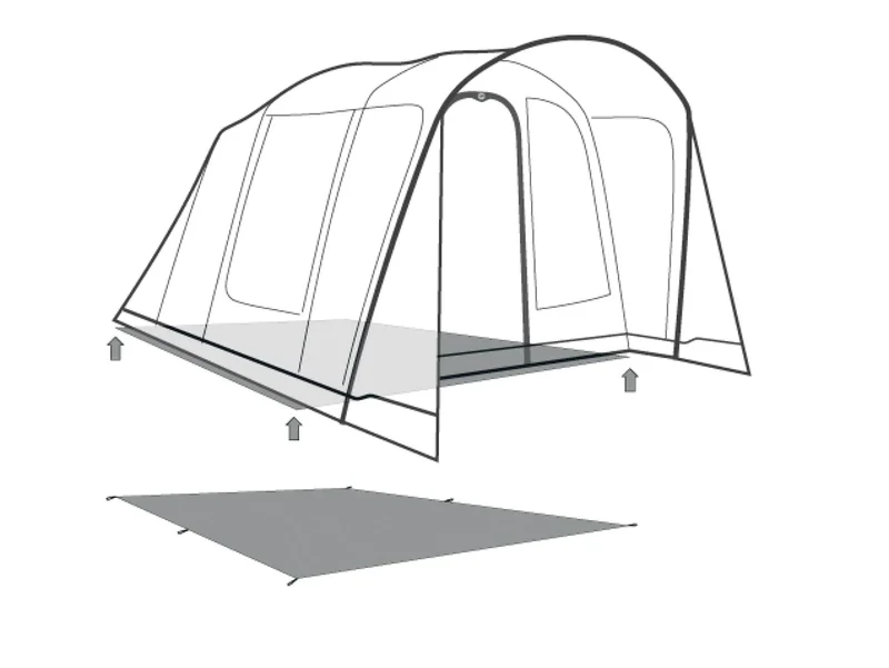 Outwell Monterey 4 Footprint