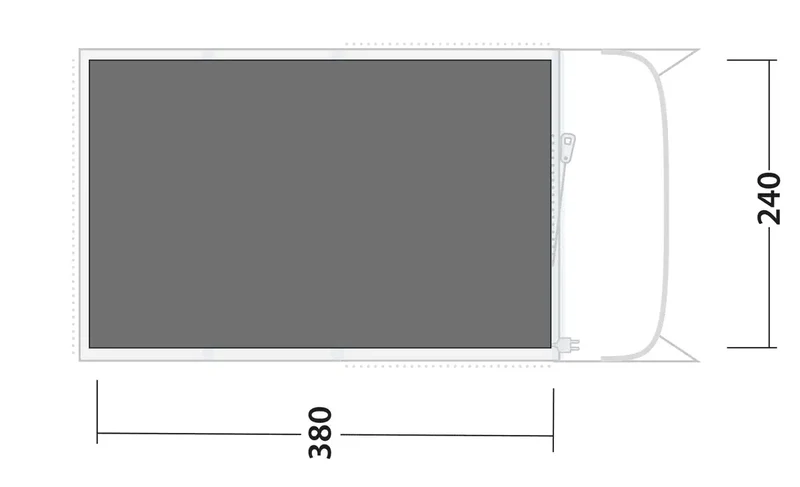 Outwell Monterey 4 Footprint