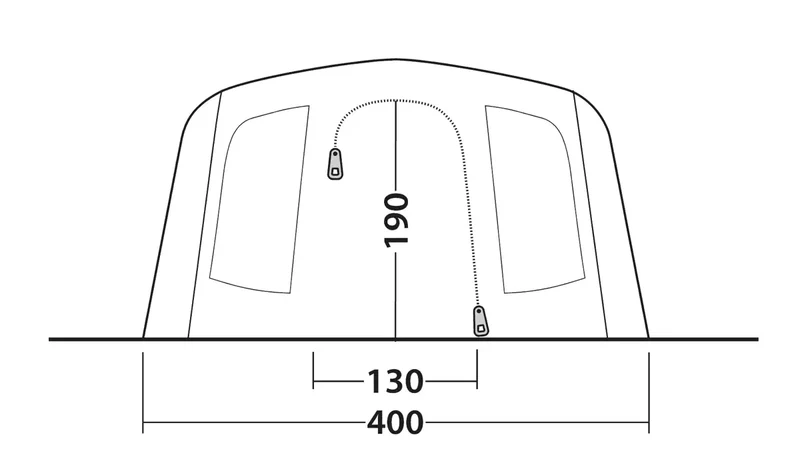 Outwell Sacramento 6 Air Tent