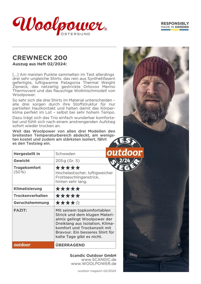 Woolpower Crewneck 200