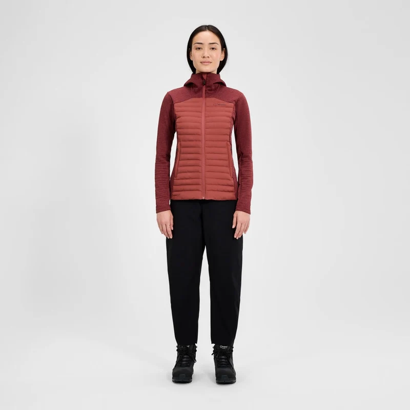 Berghaus Nula Women's Hybrid Jacket - Corundum Red