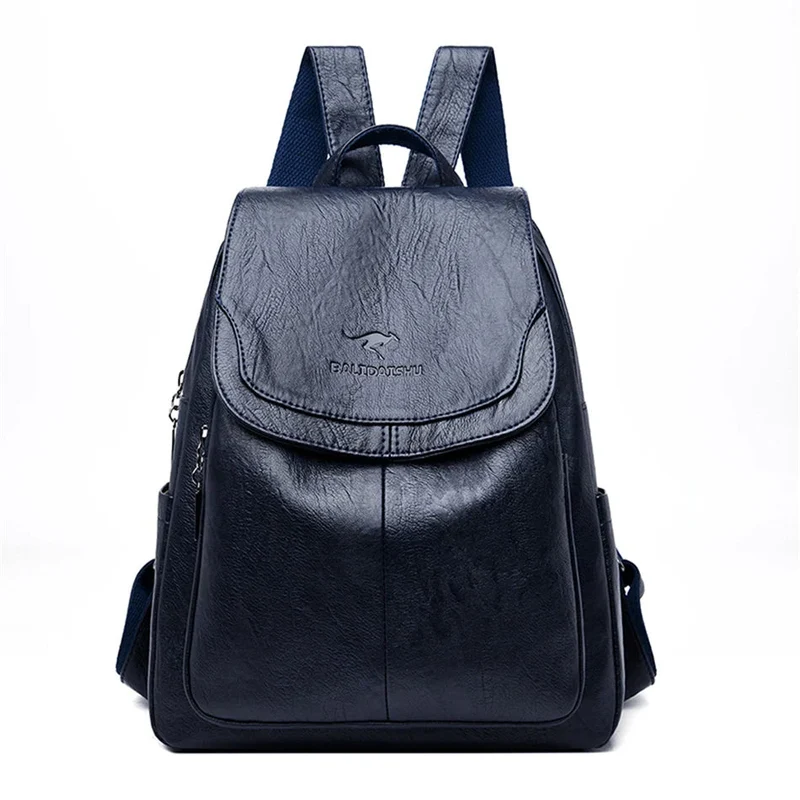 Herren Herbst Sicherheitsrucksack mit RFID-Schutz und versteckten Reißverschlüssen