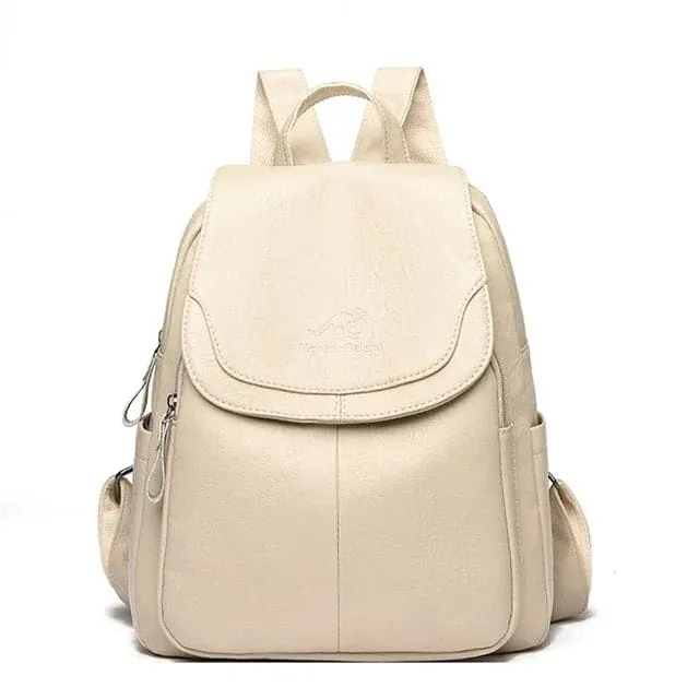 Herren Herbst Sicherheitsrucksack mit RFID-Schutz und versteckten Reißverschlüssen