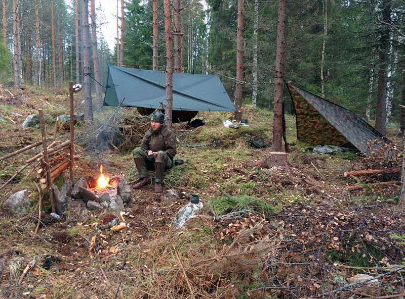 DD Hammocks 3x3 Tarp laavukangas, oliivinvihreä