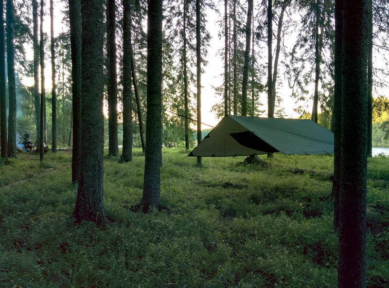 DD Hammocks 3x3 Tarp laavukangas, oliivinvihreä