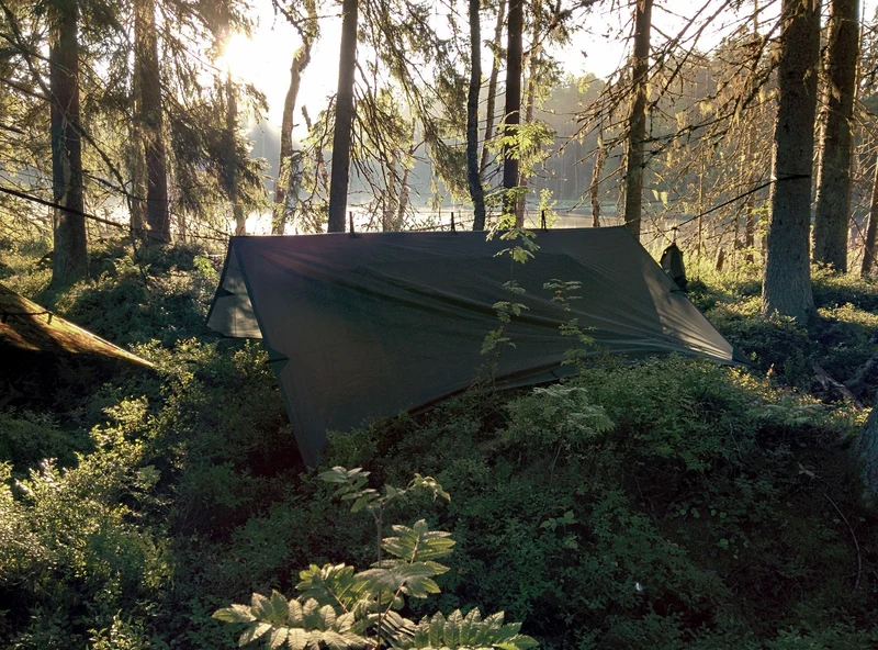 DD Hammocks 3x3 Tarp laavukangas, oliivinvihreä