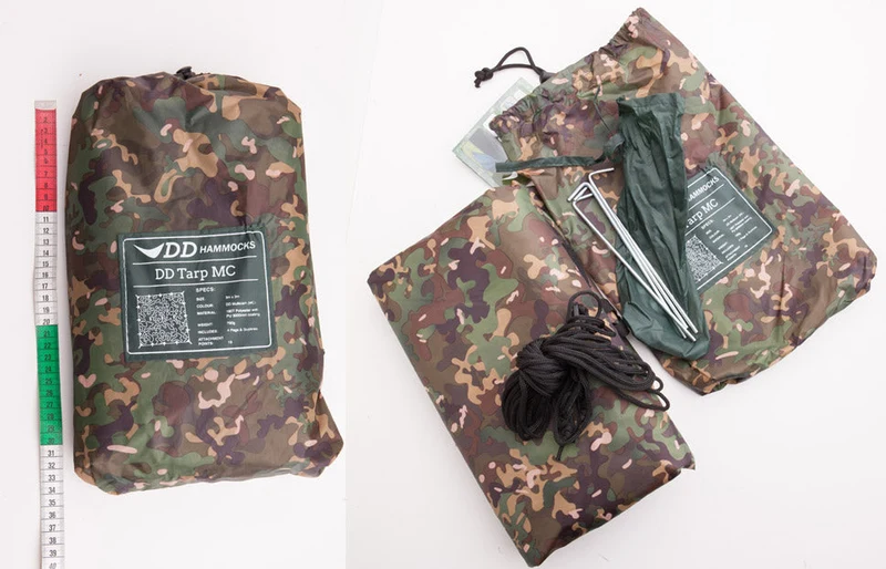 DD Hammocks 3x3 Tarp laavukangas, DD Multicam