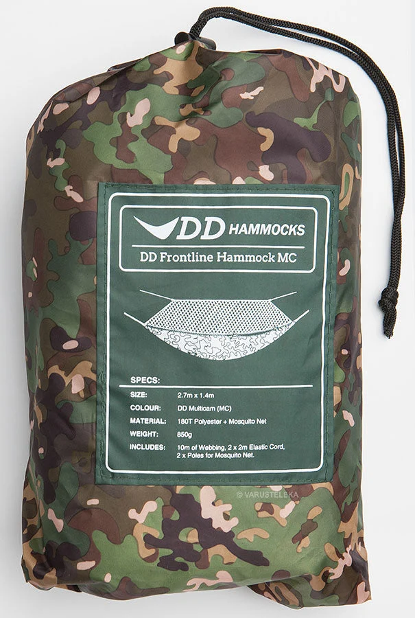 DD Hammocks Frontline riippumatto, DD Multicam