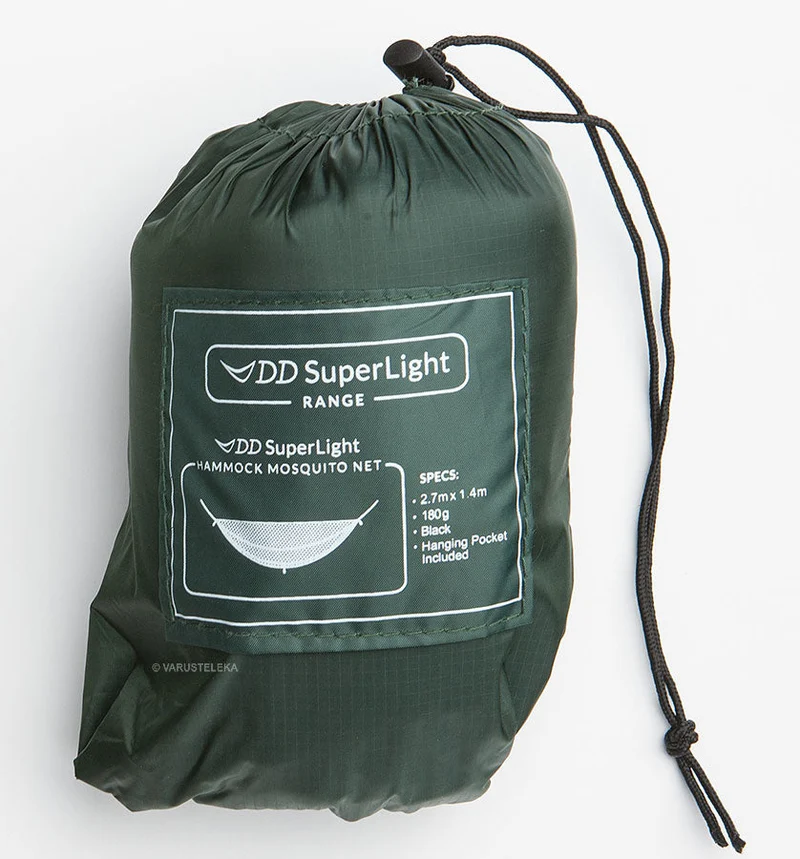 DD Hammocks SuperLight Mosquito Net hyttysverkko