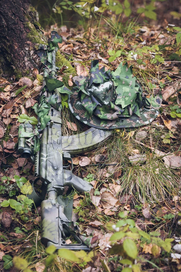 Foxa Action Camo sadeasukangas, M05 metsäkuvio, metritavara