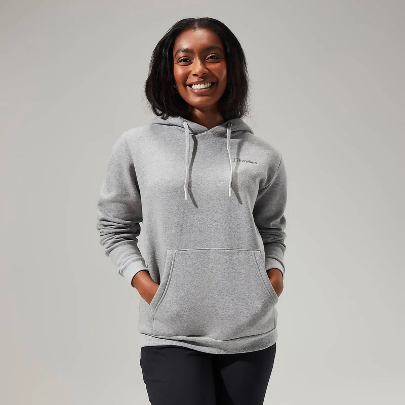 Berghaus Women's Logo Hoody - Dark Grey