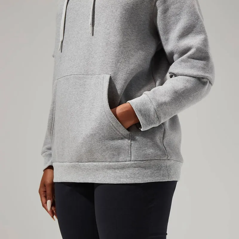 Berghaus Women's Logo Hoody - Dark Grey