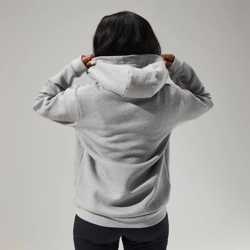 Berghaus Women's Logo Hoody - Dark Grey