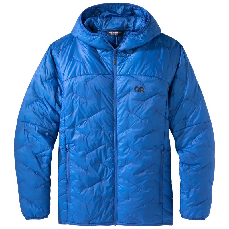 OR M's SuperStrand LT Hoodie, blau