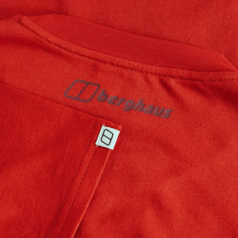 Berghaus 'Map Of The Toon' Men's T-Shirt - Orange Mica