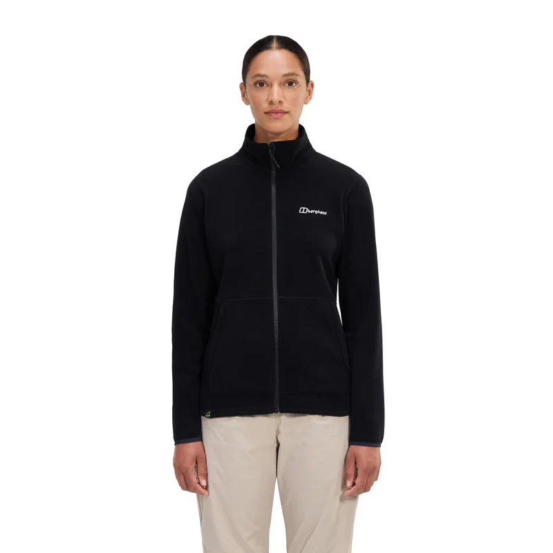 Berghaus Prism 2.0 Women's Full-Zip InterActive Microfleece - Black