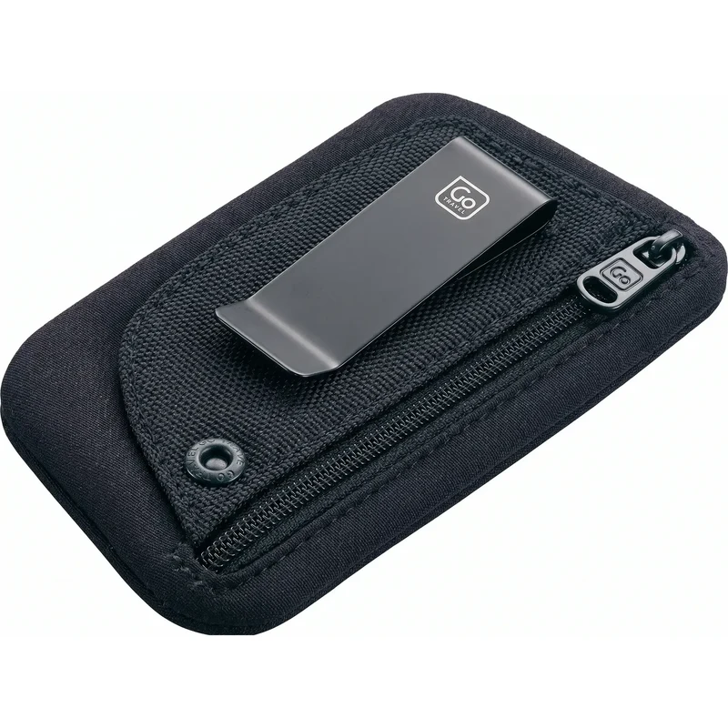 The Clip Pouch RFID Protection Wallet, Liquorice Black