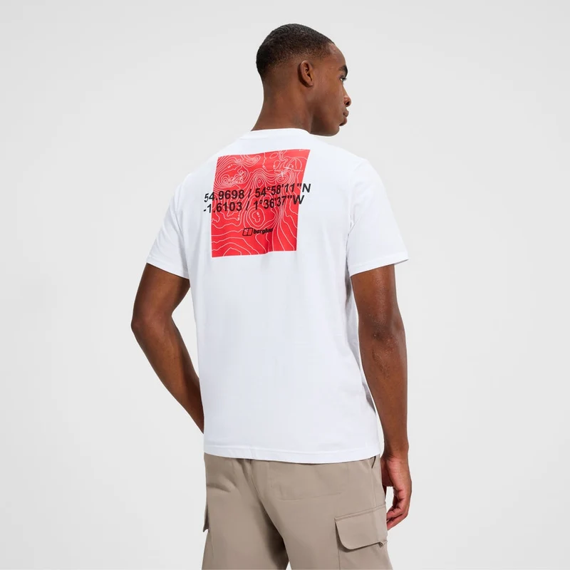 Berghaus Coordinates Men's T-Shirt - Pure White