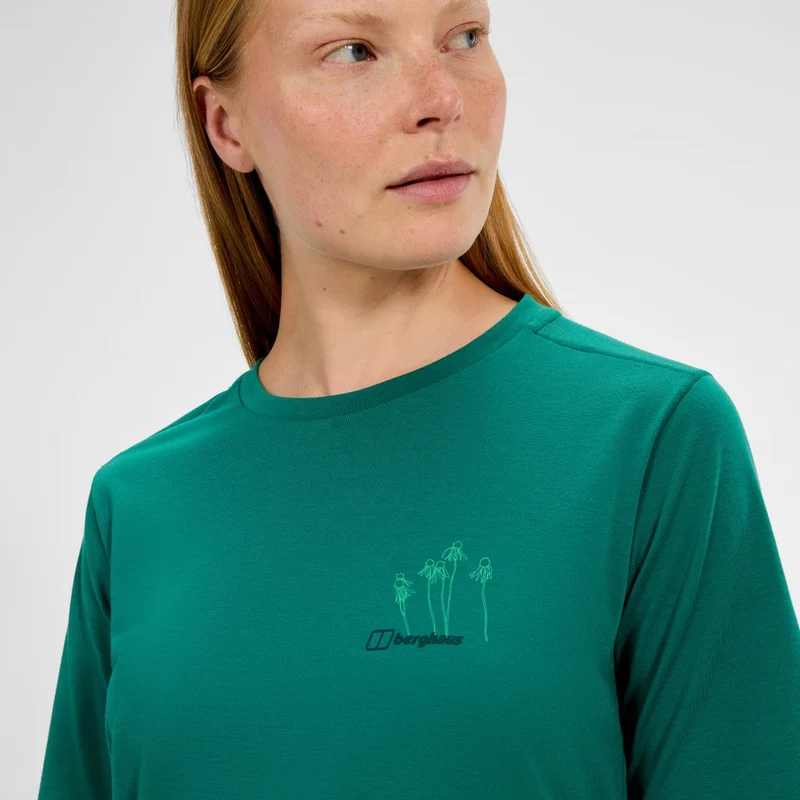 Berghaus Coneflower Women's T-Shirt - Meadow Green