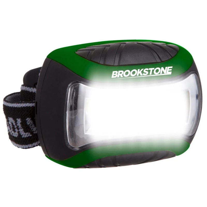 Brookstone 3W COB LED Head Torch