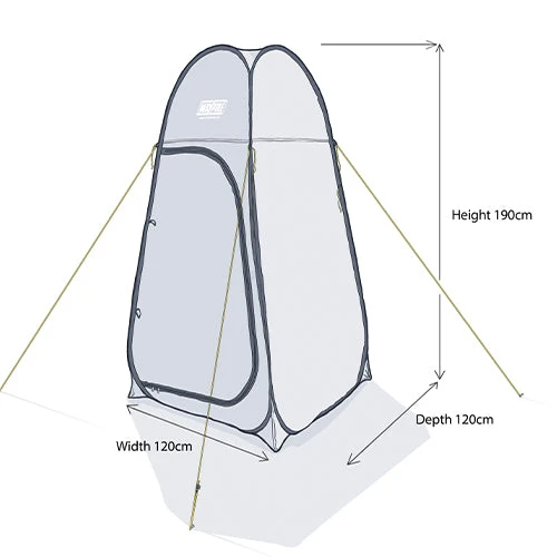Camping Toilet Utility Pop Up Tent