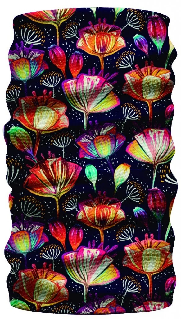 Matt Schlauchtuch Coolmax Eco "tulipa"