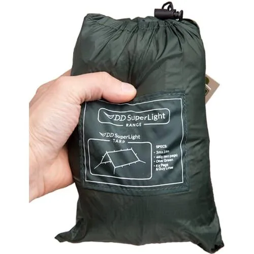 DD Hammocks SuperLight Tarp laavukangas