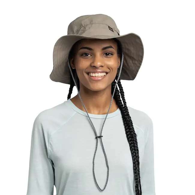 Buff Explore Booney Hiking Sun Hat - Solid Brindle