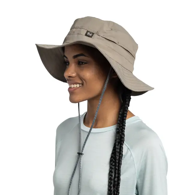 Buff Explore Booney Hiking Sun Hat - Solid Brindle