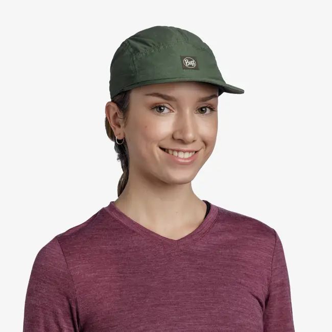 Buff Explore 5-Panel Cap - Military Slen Green