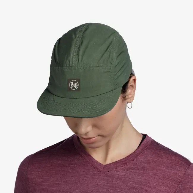 Buff Explore 5-Panel Cap - Military Slen Green