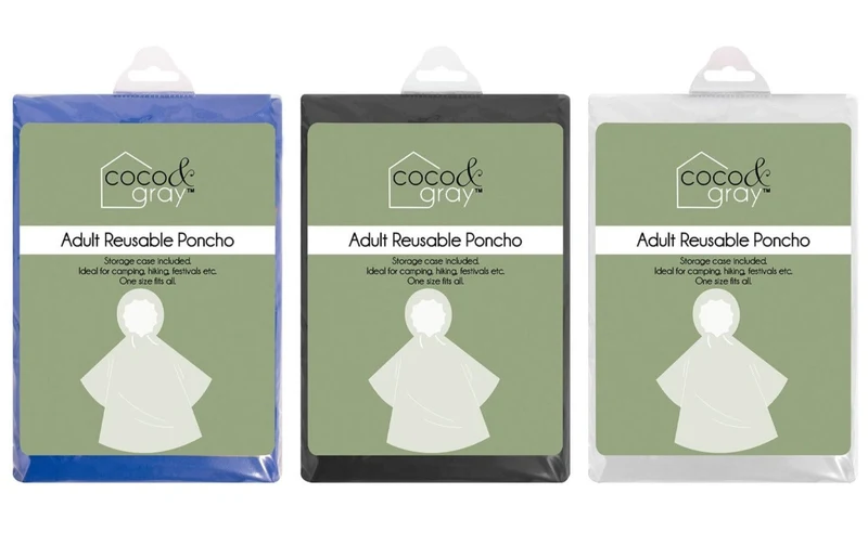 Adults PVC All-Weather Poncho