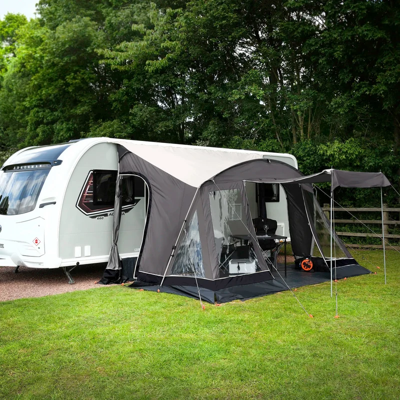 Maypole Stoneleigh 390cm Poled Porch Awning