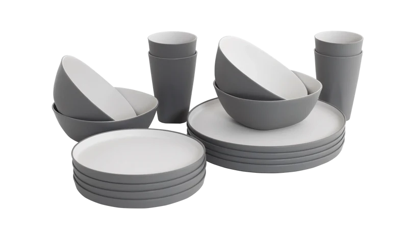 Outwell Gala 4 Person Dinner Set