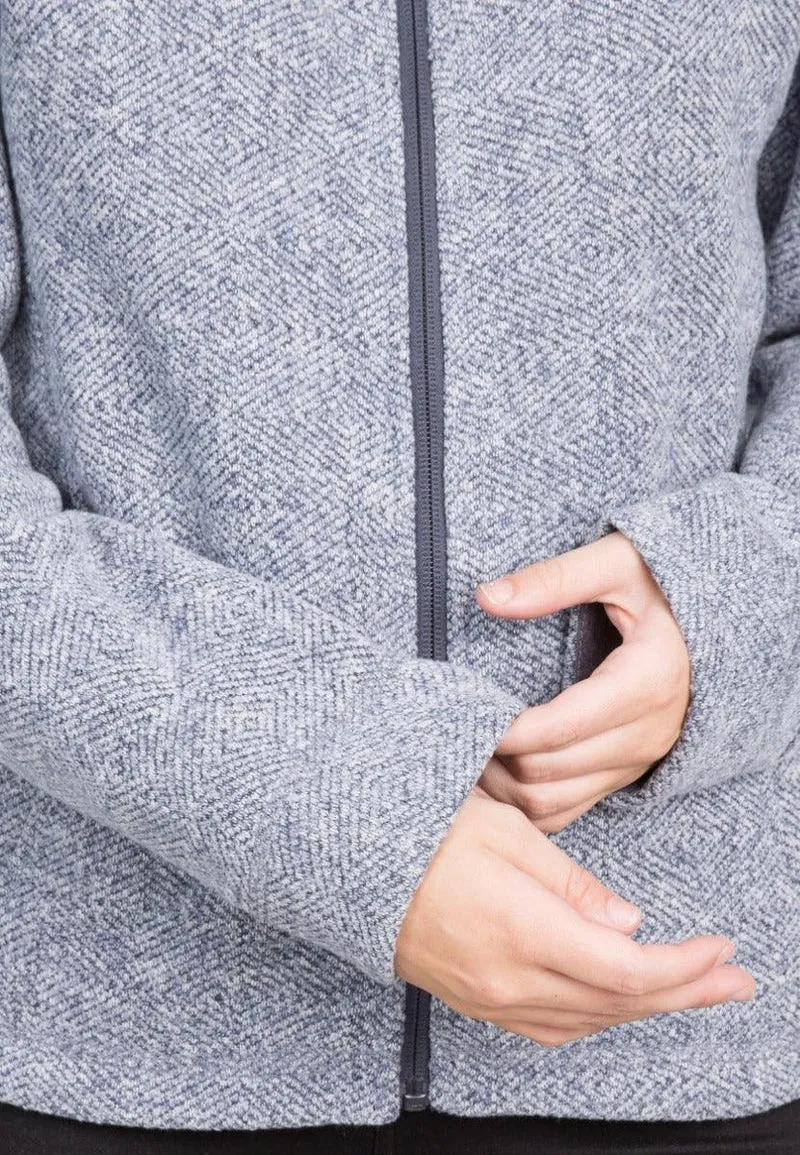 Trespass Reserve Fleece Hoodie - Denim