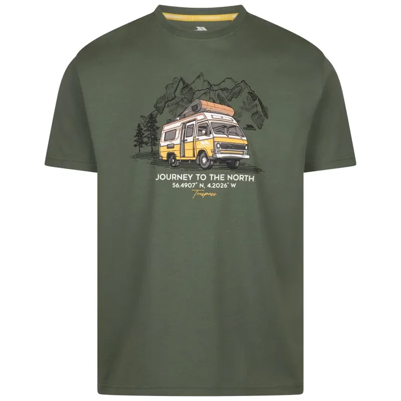 Trespass Men's Tokso T-Shirt - Green Willow