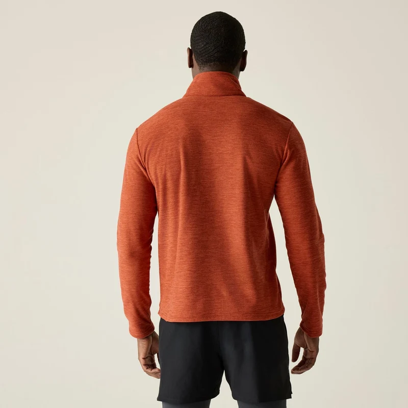 Regatta Thompson Half-Zip Men's Fleece - Rusty Orange