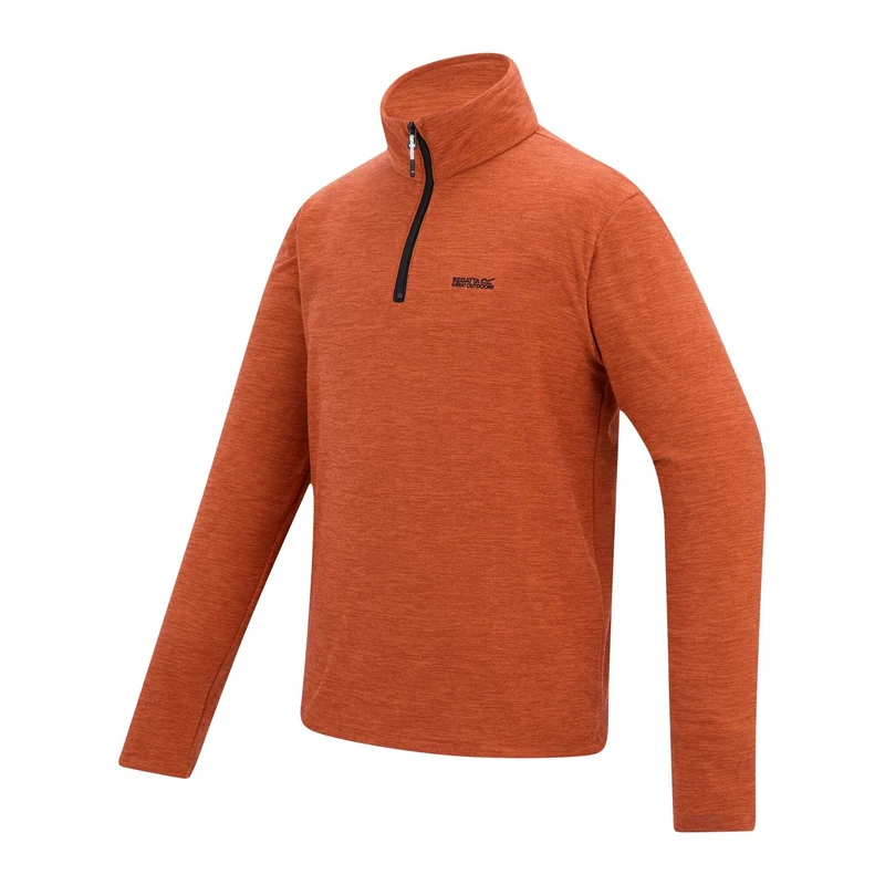 Regatta Thompson Half-Zip Men's Fleece - Rusty Orange