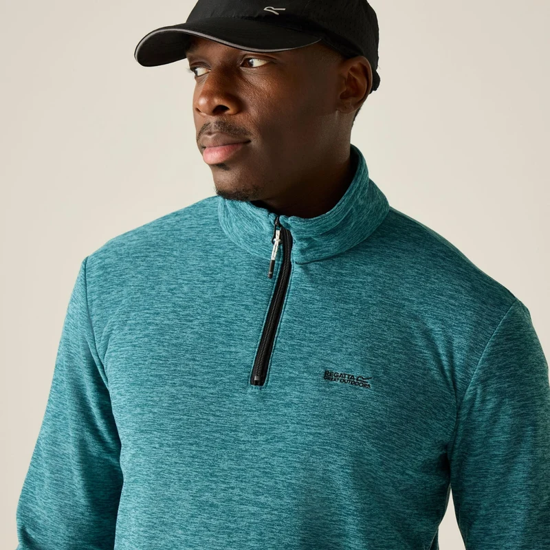 Regatta Thompson Men's Half Zip Fleece - Arctic Green